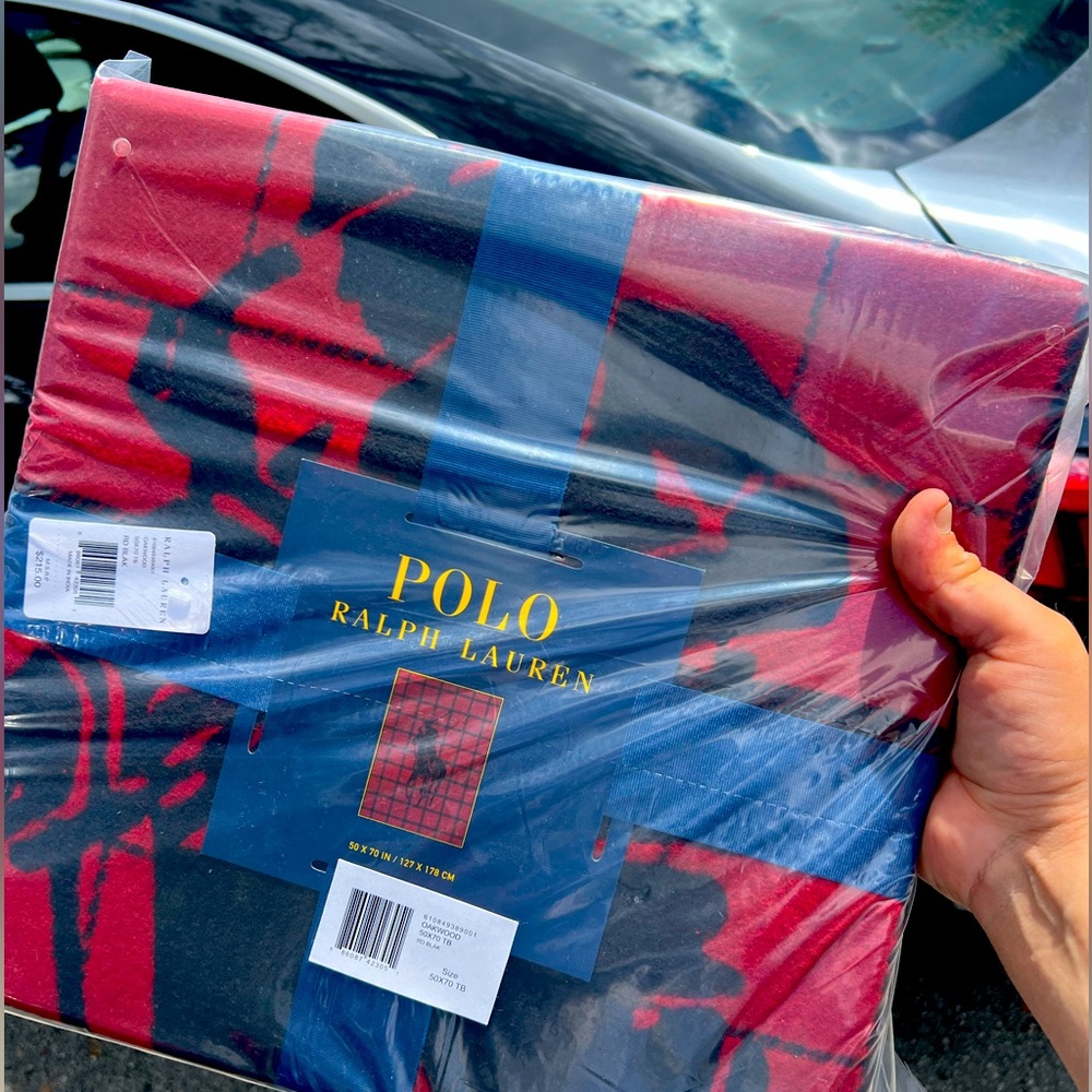 Ralph Lauren polo blanket